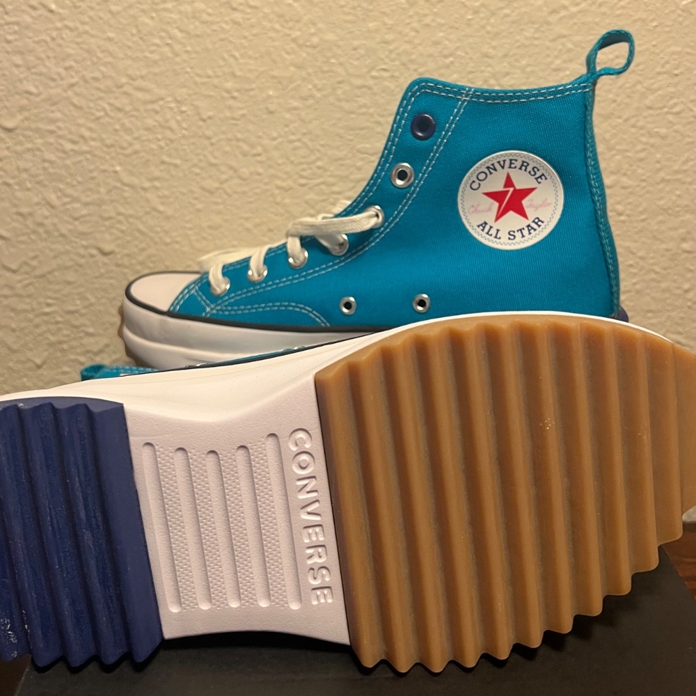 Converse Run Star Hike Hi Rapid Teal - Picture 3 of 8